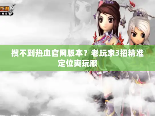 搜不到热血官网版本？老玩家3招精准定位爽玩服