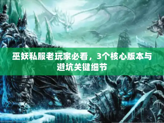 巫妖私服老玩家必看，3个核心版本与避坑关键细节