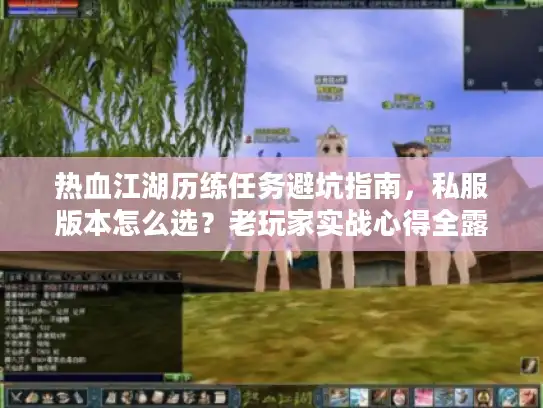 热血江湖历练任务避坑指南，私服版本怎么选？老玩家实战心得全露底