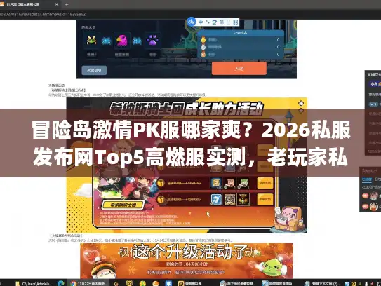 冒险岛激情PK服哪家爽？2026私服发布网Top5高燃服实测，老玩家私藏清单