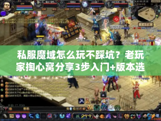 私服魔域怎么玩不踩坑？老玩家掏心窝分享3步入门+版本选择秘诀
