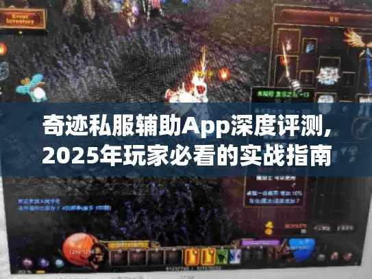 奇迹私服辅助App深度评测,2025年玩家必看的实战指南