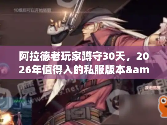 阿拉德老玩家蹲守30天,2026年值得入的私服版本&避坑攻略全在这里 阿拉德老玩家蹲守30天,2026年值得入的私服版本&避坑攻略全在这里