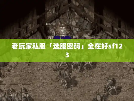 老玩家私服「选服密码」全在好sf123