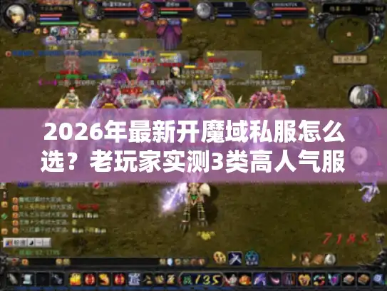 2026年最新开魔域私服怎么选？老玩家实测3类高人气服+避坑指南