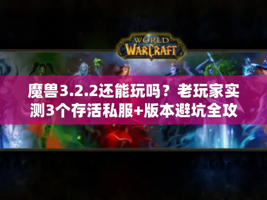 魔兽3.2.2还能玩吗？老玩家实测3个存活私服+版本避坑全攻略