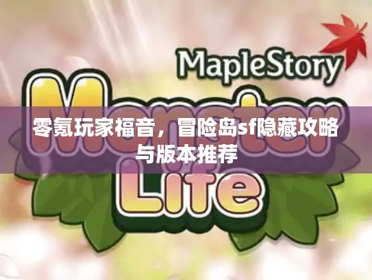 零氪玩家福音，冒险岛sf隐藏攻略与版本推荐