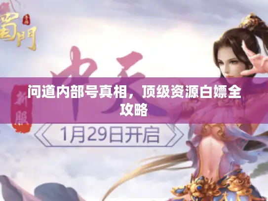 问道内部号真相，顶级资源白嫖全攻略