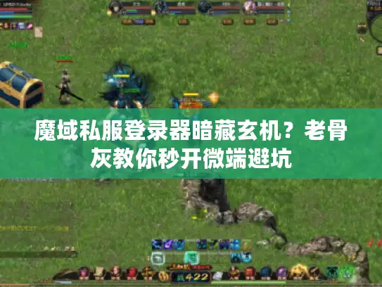 魔域私服登录器暗藏玄机？老骨灰教你秒开微端避坑