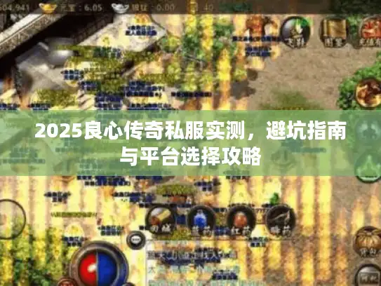 2025良心传奇私服实测，避坑指南与平台选择攻略