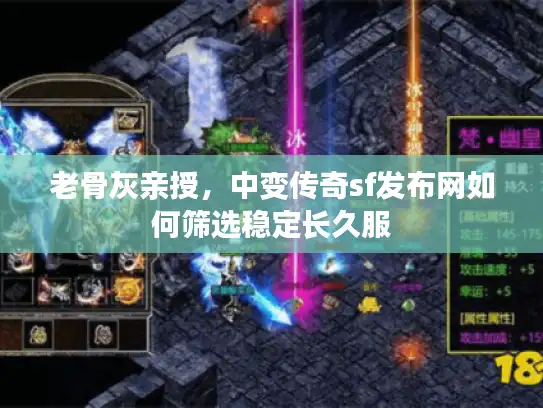 老骨灰亲授，中变传奇sf发布网如何筛选稳定长久服