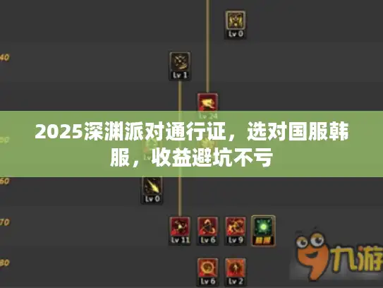 2025深渊派对通行证，选对国服韩服，收益避坑不亏