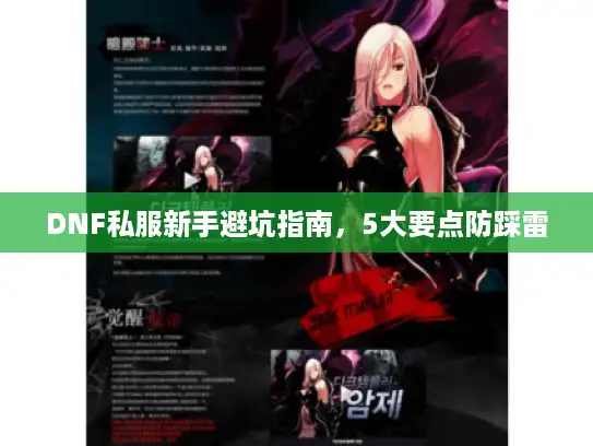 DNF私服新手避坑指南,5大要点防踩雷 DNF私服新手避坑指南,5大要点防踩雷