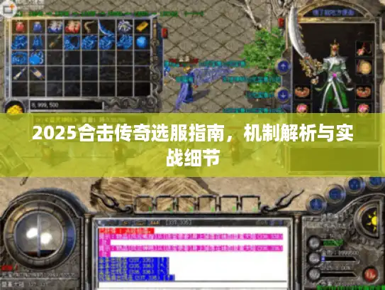 2025合击传奇选服指南，机制解析与实战细节