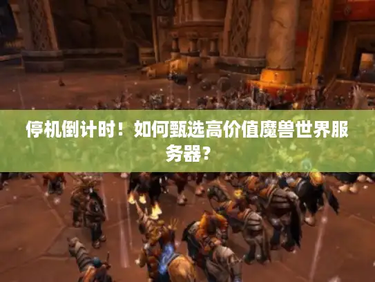 停机倒计时！如何甄选高价值魔兽世界服务器？