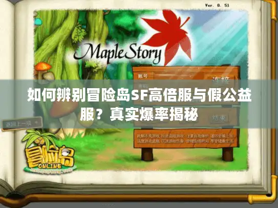 如何辨别冒险岛SF高倍服与假公益服？真实爆率揭秘