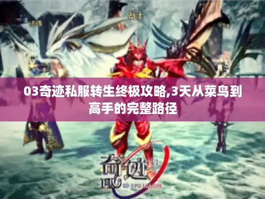 03奇迹私服转生终极攻略,3天从菜鸟到高手的完整路径