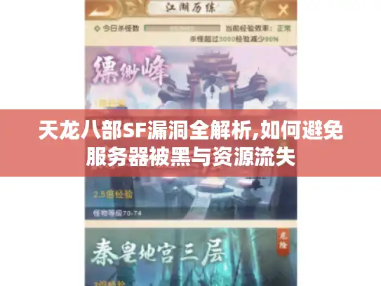 天龙八部SF漏洞全解析,如何避免服务器被黑与资源流失