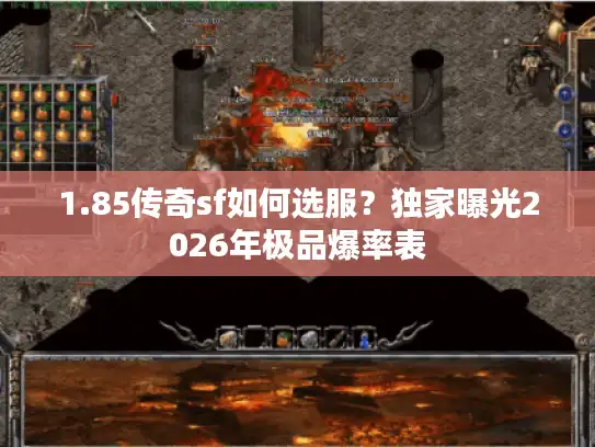 1.85传奇sf如何选服？独家曝光2026年极品爆率表