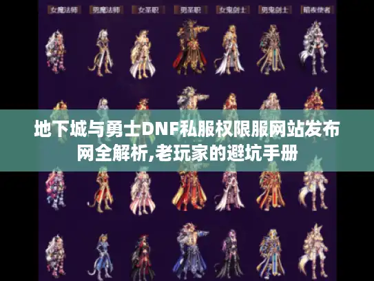 地下城与勇士DNF私服权限服网站发布网全解析,老玩家的避坑手册
