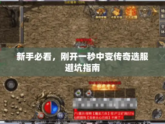 新手必看，刚开一秒中变传奇选服避坑指南