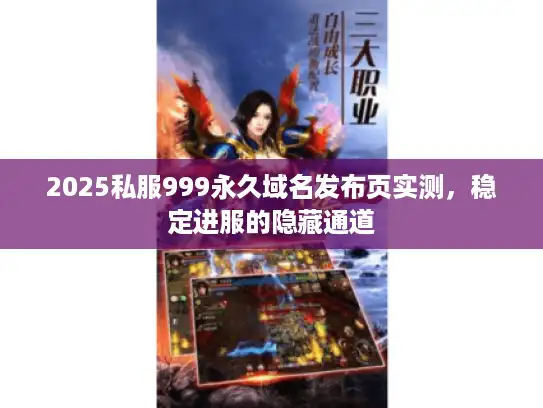 2025私服999永久域名发布页实测，稳定进服的隐藏通道