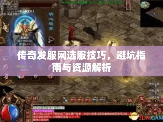 传奇发服网选服技巧，避坑指南与资源解析