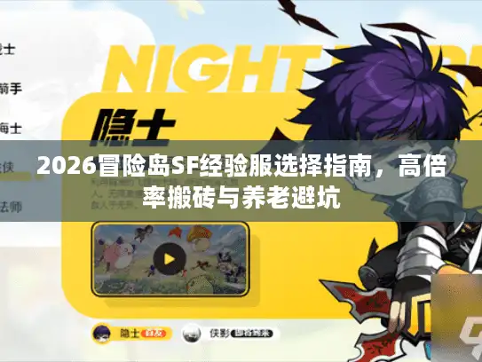 2026冒险岛SF经验服选择指南，高倍率搬砖与养老避坑