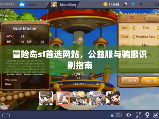 冒险岛sf首选网站，公益服与骗服识别指南