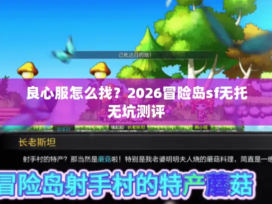 良心服怎么找？2026冒险岛sf无托无坑测评