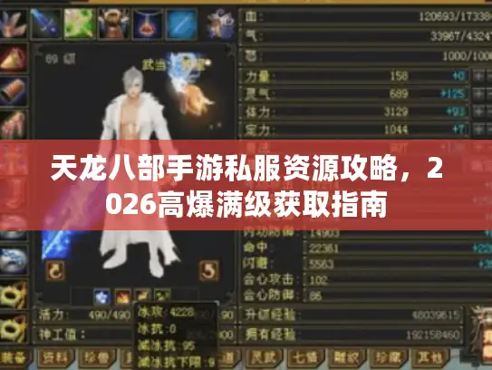 天龙八部手游私服资源攻略，2026高爆满级获取指南