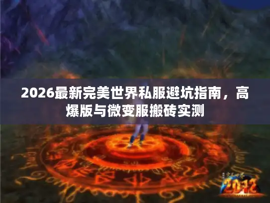 2026最新完美世界私服避坑指南，高爆版与微变服搬砖实测