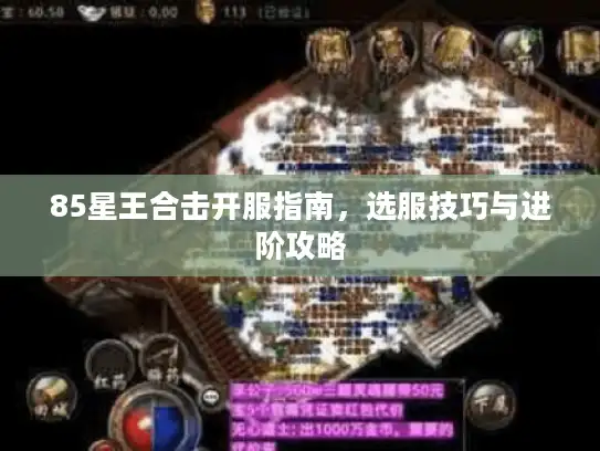 85星王合击开服指南，选服技巧与进阶攻略