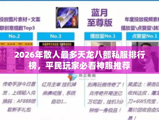 2026年散人最多天龙八部私服排行榜，平民玩家必看神服推荐