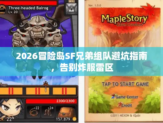 2026冒险岛SF兄弟组队避坑指南，告别炸服雷区
