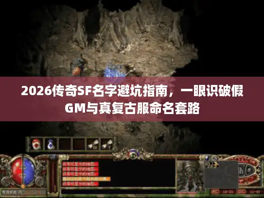 2026传奇SF名字避坑指南,一眼识破假GM与真复古服命名套路 2026传奇SF名字避坑指南,一眼识破假GM与真复古服命名套路