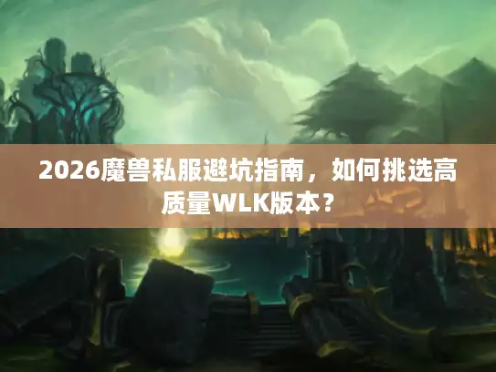 2026魔兽私服避坑指南，如何挑选高质量WLK版本？