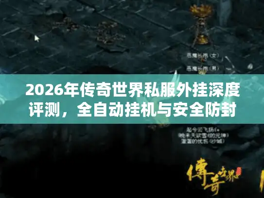 2026年传奇世界私服外挂深度评测，全自动挂机与安全防封指南