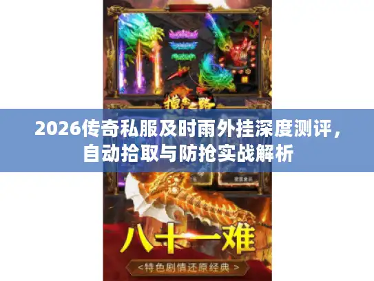 2026传奇私服及时雨外挂深度测评,自动拾取与防抢实战解析 2026传奇私服及时雨外挂深度测评,自动拾取与防抢实战解析