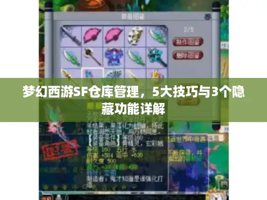 梦幻西游SF仓库管理，5大技巧与3个隐藏功能详解