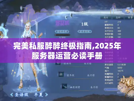完美私服醉醉终极指南,2025年服务器运营必读手册