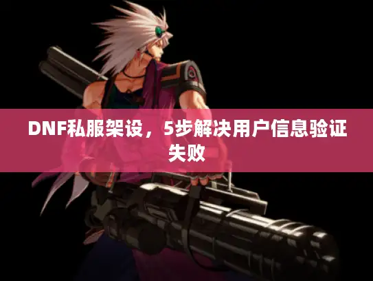 DNF私服架设，5步解决用户信息验证失败