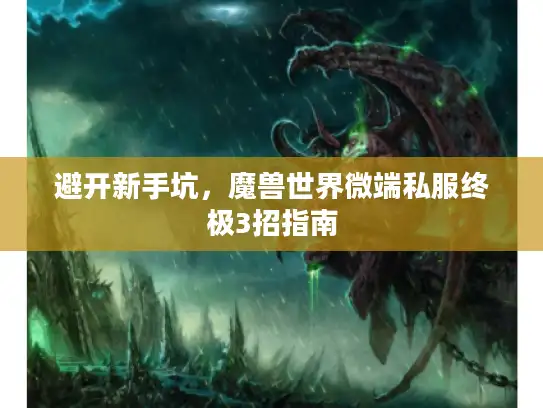 避开新手坑，魔兽世界微端私服终极3招指南