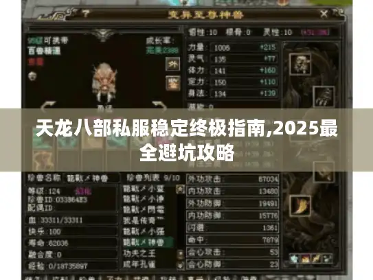 天龙八部私服稳定终极指南,2025最全避坑攻略