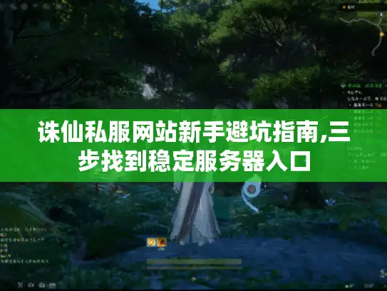 诛仙私服网站新手避坑指南,三步找到稳定服务器入口 诛仙私服网站新手避坑指南,三步找到稳定服务器入口