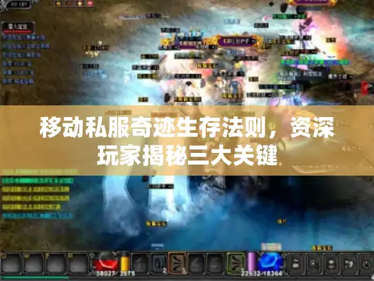 移动私服奇迹生存法则，资深玩家揭秘三大关键