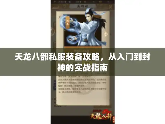 天龙八部私服装备攻略，从入门到封神的实战指南