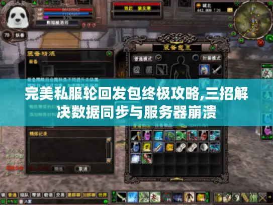 完美私服轮回发包终极攻略,三招解决数据同步与服务器崩溃 完美私服轮回发包终极攻略,三招解决数据同步与服务器崩溃