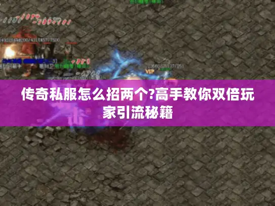 传奇私服怎么招两个?高手教你双倍玩家引流秘籍