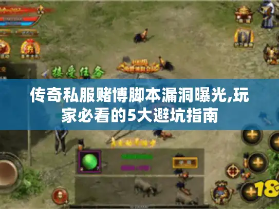 传奇私服赌博脚本漏洞曝光,玩家必看的5大避坑指南